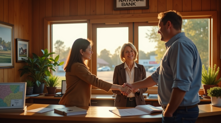 How do interest rates compare at community banks?